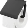Tiger Carv - Toiletrolhouder Met Klep - Zwart -Woonwinkel 1004x1200 3