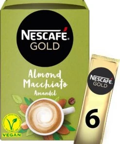 Nescafé Gold Almond Macchiato Oploskoffie - 6 Doosjes à 6 Zakjes -Woonwinkel 1005x1200 3