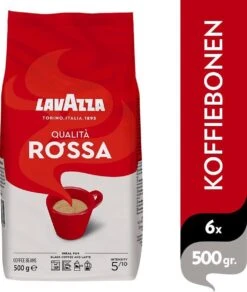 Lavazza Qualita Rossa Koffiebonen - 500 Gram X6 -Woonwinkel 1016x1200 3