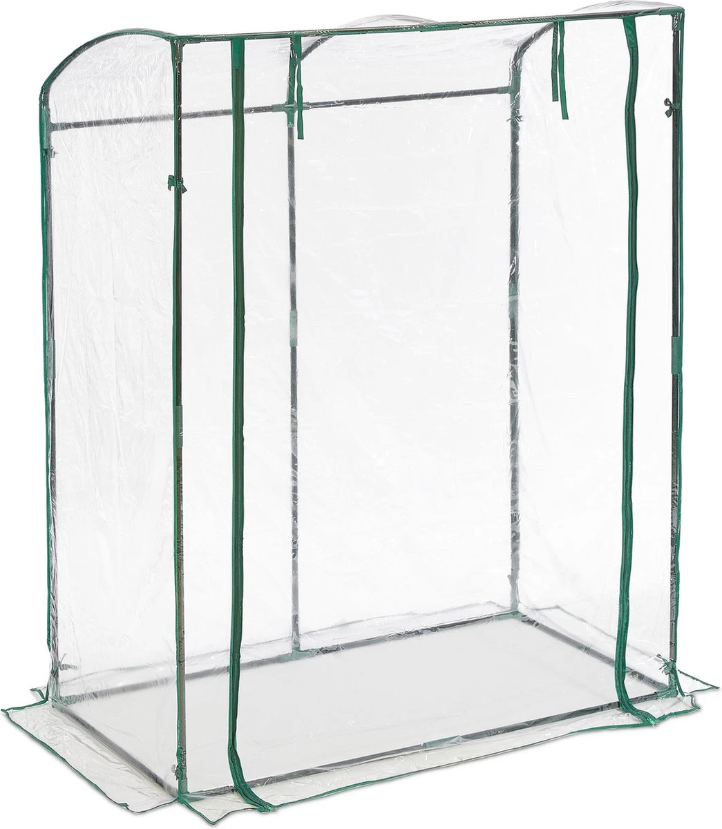 Relaxdays Tomatenkas 170 X 130 X 75 Cm - Folie Tuinkas - Grote Tomaten Kweekkas - Foliekas 11 Relaxdays Tomatenkas 170 X 130 X 75 Cm - Folie Tuinkas - Grote Tomaten Kweekkas - Foliekas - Afbeelding 9