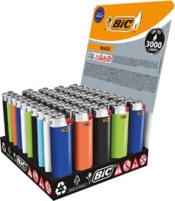 BIC Lighter Aansteker Maxi J26 Display(50stuks) -Woonwinkel 1045x1200 2