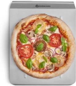 Burnhard Pizzasteen 38 X 30 X 1,5 Cm + Pizzaschep 20 Burnhard Pizzasteen 38 X 30 X 1,5 Cm + Pizzaschep -Woonwinkel 1063x1200 5