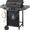 Halifax Gasbarbecue 5,5 KW - Buitenkeuken Met Lavasteen Grillplaat En Gaspit - 100x98 Cm -Woonwinkel 1068x1200 4