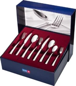 Sola Bestekset Bali - Modern - 9 Persoons - 90 Delig - Zilverwit Edelstaal 18/10 - RVS - Zilver -Woonwinkel 1070x1200 2