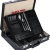 Swiss Pro+ Bestekset In Koffer-72 Delig-12 Persoons-Zwitsers Kwaliteit-Complete Set-100% Roestvrijstaal- Zwart 2 Swiss Pro+ Bestekset In Koffer-72 Delig-12 Persoons-Zwitsers Kwaliteit-Complete Set-100% Roestvrijstaal- Zwart -Woonwinkel 1075x1200 1