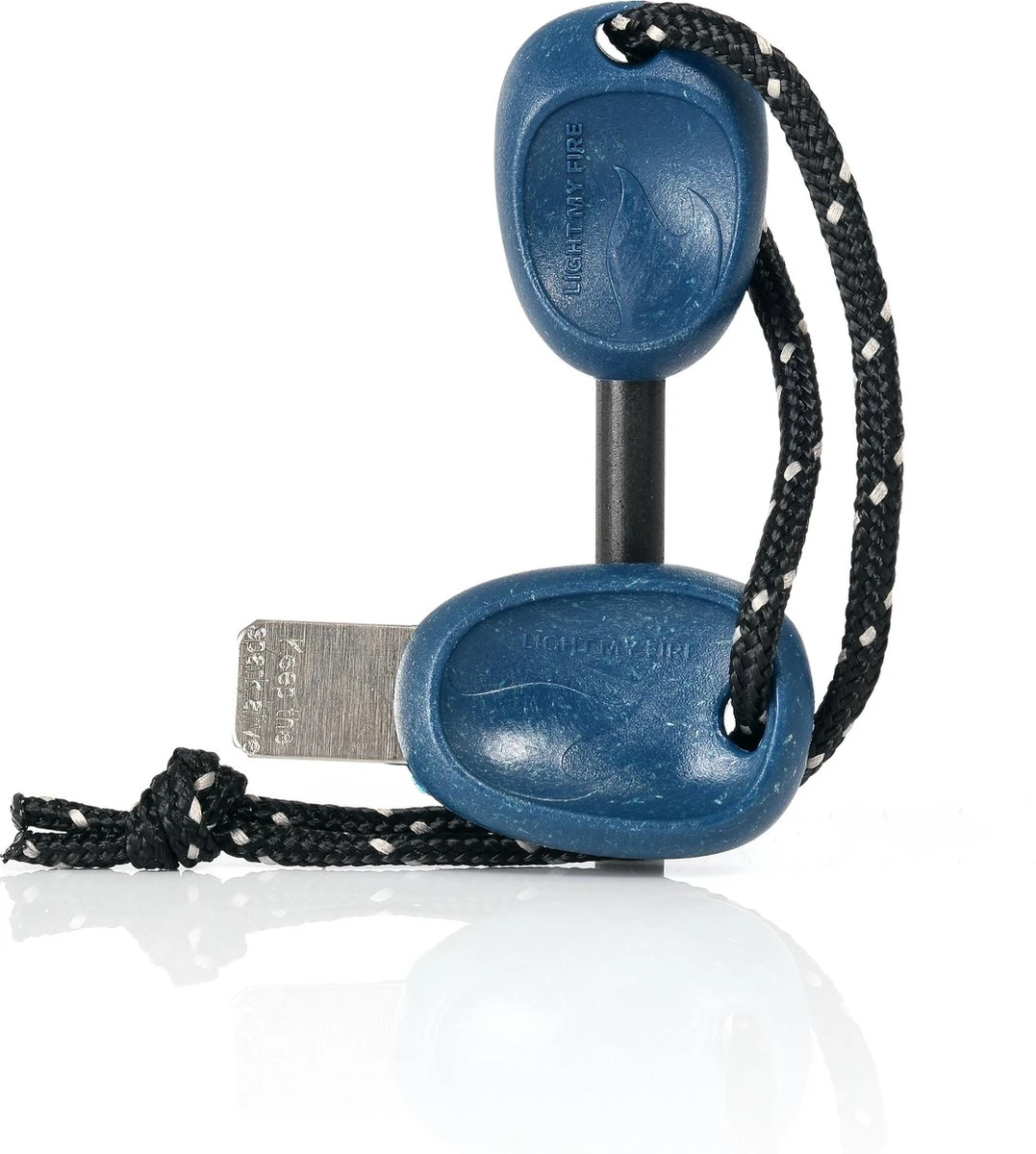 Light My Fire FireSteel Scout Bio Blauw + Noodfluit Milieuvriendelijke Vuurmaker Magnesium Aansteker 3 Light My Fire FireSteel Scout Bio Blauw + Noodfluit Milieuvriendelijke Vuurmaker Magnesium Aansteker