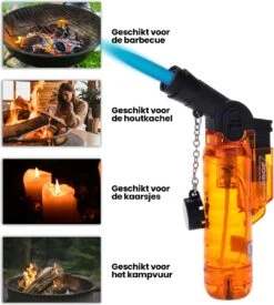 Prof Turbo Aansteker - Stormaansteker - Kaarsen - BBQ - Sigaren - 1 St -Woonwinkel 1078x1200 1