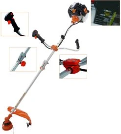 TIMBERPRO - Bosmaaier 2-in-1 - Benzine - Draad En Mes - 52 Cm³ - 3,0 PK. 13 TIMBERPRO - Bosmaaier 2-in-1 - Benzine - Draad En Mes - 52 Cm³ - 3,0 PK. -Woonwinkel 1087x1200