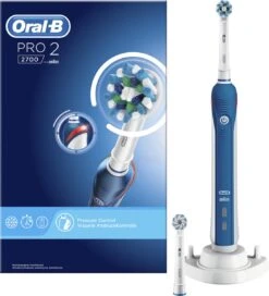 Oral B Oral-B Pro 2 2700 CrossAction - Elektrische Tandenborstel - Blauw, Wit 24 Oral B Oral-B Pro 2 2700 CrossAction - Elektrische Tandenborstel - Blauw, Wit -Woonwinkel 1089x1200 3