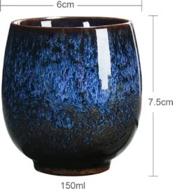 Simple Solutions Set Van 4 Koffiekopjes - Keramiek - Koffiebeker 150 Ml Zonder Oor - Mooi Cadeau Voor Man En Vrouw -Woonwinkel 1096x1200 4