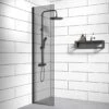 Badplaats Douchewand Rizani 40 Cm X 200 Cm - Zwart – Getint Rookglas Inloopdouche 8 Mm Veiligheidsglas -Woonwinkel 1099x1200 2