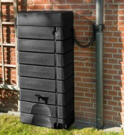 Garden Muurtank Regenton Zwart 320l - ThuisTuinieren.nl -Woonwinkel 1104x1200