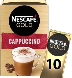 Nescafé Gold Cappuccino Oploskoffie - Ongezoet - 6 Doosjes à 10 Zakjes -Woonwinkel 1110x1200 1