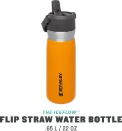 Stanley The IceFlow™ Flip Straw Water Bottle 0,65L - Thermosfles - Saffron -Woonwinkel 1120x1200 1