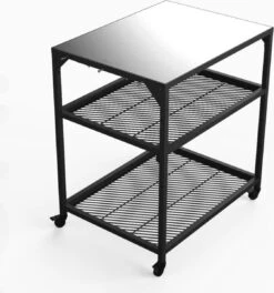 Ooni - Tafel - Medium - Pizza Tafel - 60x80x 90cm - RVS - Zwart -Woonwinkel 1121x1200 2