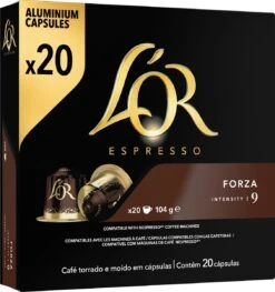 L'OR Espresso Forza Koffiecups - Intensiteit 9/12 - 10 X 20 Capsules -Woonwinkel 1129x1200 5