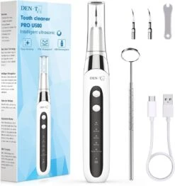 DEN-T® PRO U500 - Elektrische Sonische Tandsteen Verwijderaar - Wit