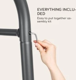 Blumfeldt Palermo Schommelbank - Hollywoodschommel 130 X 207 Cm - Ligbed Met Dak - Schommelstoel Voor 2 Personen - Tuinbank Inclusief Nekkussens - Stalen Frame En Polyester Dak - Grijs -Woonwinkel 1134x1200