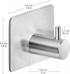 Tatkraft George Heavy Duty Zelfklevende Wandhaakjes - RVS Handdoekhouder Haak - Muur Ophang Zelfklevend Muurhaak Ophanghaakjes - Handdoekklem Keuken Ophanghaak Zonder Boren - Wand Theedoek / Handdoek Houder - Universeel Gebruik - Set Van 4 Stuks 17 Tatkraft George Heavy Duty Zelfklevende Wandhaakjes - RVS Handdoekhouder Haak - Muur Ophang Zelfklevend Muurhaak Ophanghaakjes - Handdoekklem Keuken Ophanghaak Zonder Boren - Wand Theedoek / Handdoek Houder - Universeel Gebruik - Set Van 4 Stuks -Woonwinkel 1142x1200 5