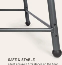 Blumfeldt Palermo Schommelbank - Hollywoodschommel 130 X 207 Cm - Ligbed Met Dak - Schommelstoel Voor 2 Personen - Tuinbank Inclusief Nekkussens - Stalen Frame En Polyester Dak - Grijs -Woonwinkel 1145x1200 1