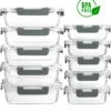 Formilo Meal Prep Bakjes - Lekvrije Vershoudbakjes - Diepvriesbakjes - Luchtdicht - BPA Vrij - Glas - 10 Stuks -Woonwinkel 1149x1200
