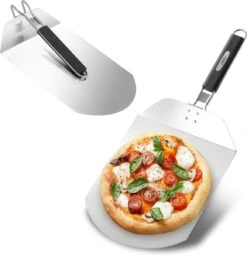Bighorn Pizzaschep Voor BBQ En Oven-Inklapbare Handgreep -Pizzasnijder- Edelstaal -geschikt Als Broodschep En Ovenschep - SRPT01 -Woonwinkel 1163x1200 8