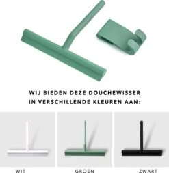 Douchewisser Groen Met Ophangsysteem- Badkamer Accessoires- Raamwisser- Trekker Douche- Silicone- 21cm X 16cm -Woonwinkel 1172x1200 4