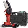 Mardin Mini Kettingzaag - Snoeizaag - Kettingzaag - Kettingzaag Electrisch Met 2 Accu - Inclusief Koffer - 1 Extra Accu - Rood -Woonwinkel 1175x1200