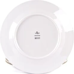 LeRijn® Serviesset Deventer 6 Persoons - 18 Delig - Licht Crème Wit Met Gouden Rand En Motief - Dinerborden - Soepborden - Dessertborden - Borden Servies - Bordenset -Woonwinkel 1185x1200 1