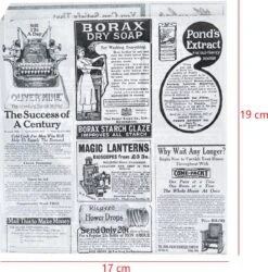 Rainbecom - 50 Stuks - 19 X 17 Cm - Hamburger Zakje Papier - Vetvrij Papier - Papieren Zak Voor Sandwiches - Krant -Woonwinkel 1185x1200