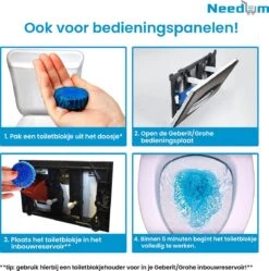 Needum ® Toiletblokjes Voor Inbouwreservoirs – WC-blokjes – Toiletblokken In Een Voordeelverpakking – 30 Stuks -Woonwinkel 1190x1200
