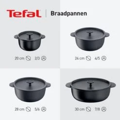 Tefal Trattoria Braadpan - Ø24 Cm -Woonwinkel 1194x1200