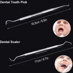 Compleet Tandarts Setje –4 Stuks Tandsteenhaakje – Tandartshaakje - Mondspiegel – Tandarts Gereedschap – Mondverzorging – Stainless Steel 11 Compleet Tandarts Setje –4 Stuks Tandsteenhaakje – Tandartshaakje - Mondspiegel – Tandarts Gereedschap – Mondverzorging – Stainless Steel -Woonwinkel 1194x1200 7