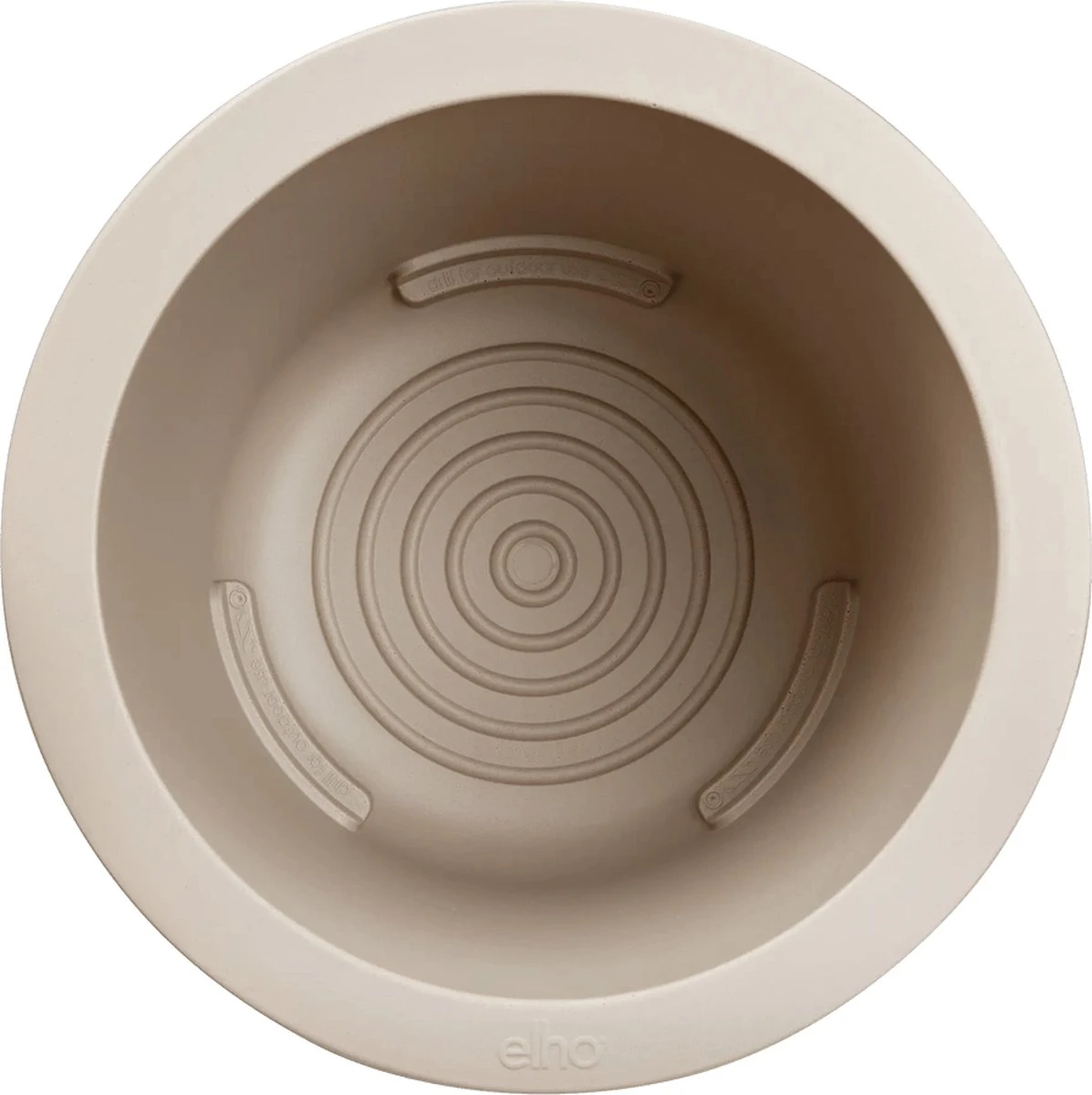 Elho Pure Coupe 35 - Bloempot Voor Binnen & Buiten - Ø 34.9 X H 49.0 Cm - Beige/Balanced Beige 17 Elho Pure Coupe 35 - Bloempot Voor Binnen & Buiten - Ø 34.9 X H 49.0 Cm - Beige/Balanced Beige - Afbeelding 15