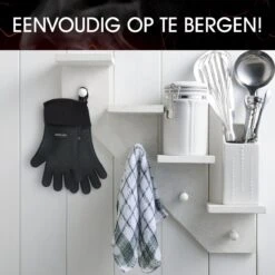Sense Of Taste Ovenwanten - 2 Stuks - Ovenhandschoenen - Hittebestendig - 230°C - Siliconen - Zwart - Koken - Extra Lang -Woonwinkel 1198x1200 20