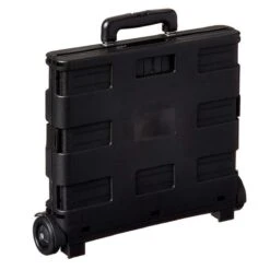 MH Label - XXL - Boodschappentrolley - 70 Liter - Inklapbaar Boodschappenkrat - Vouwkrat Op Trolley - Boodschappenkar - Opbergkrat - Opvouwbaar - Krat Trolley -Woonwinkel 1198x1200 3