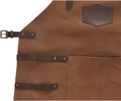 Old West BBQ Schort Barbecue Schort Leer - Cognac Bruin -Woonwinkel 1200x1001 4