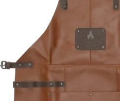 Goodman - BBQ Schort - Echt Leer - Leren Schort Man - Cognac Bruin -Woonwinkel 1200x1005 6