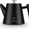 Vatten® - Premium RVS Theepot - Incl. RVS Theefilter - 1L - Zwart - Dubbelwandig -Woonwinkel 1200x1014 1
