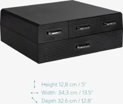 Navaris Capsulehouder Met 4 Lades - Compatibel Met Nespresso En Meer Merken - Houder Voor Koffiecups - Organizer Voor Cups En Accessoires 12 Navaris Capsulehouder Met 4 Lades - Compatibel Met Nespresso En Meer Merken - Houder Voor Koffiecups - Organizer Voor Cups En Accessoires -Woonwinkel 1200x1016 3