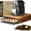 Dieux - Capsulehouder - 42 Capsules - Acacia Hout - Capsulehouder Nespresso - Luxe Kwaliteit - Nespresso - Cuphouder - Nespresso Cups - Cuphouder - Keuken - Koffie Apparaat - Pasen -Woonwinkel 1200x1023