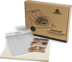 Burnhard Pizzasteen 38 X 30 X 1,5 Cm + Pizzaschep 26 Burnhard Pizzasteen 38 X 30 X 1,5 Cm + Pizzaschep -Woonwinkel 1200x1032 2