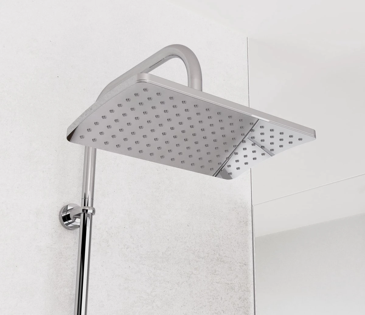 SCHÜTTE Mallorca Douchesysteem - Regendouche - 95 Cm Stang - Wandhouder In Hoogte Verstelbaar - Chroom 9 SCHÜTTE Mallorca Douchesysteem - Regendouche - 95 Cm Stang - Wandhouder In Hoogte Verstelbaar - Chroom - Afbeelding 7