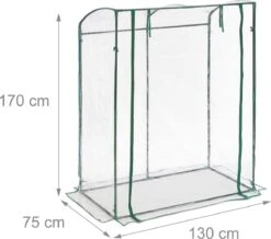 Relaxdays Tomatenkas 170 X 130 X 75 Cm - Folie Tuinkas - Grote Tomaten Kweekkas - Foliekas 14 Relaxdays Tomatenkas 170 X 130 X 75 Cm - Folie Tuinkas - Grote Tomaten Kweekkas - Foliekas -Woonwinkel 1200x1057 2