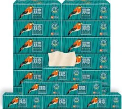BAMTIME Bamboo Tissues Doos 4-laags Tissues / 90pcs 16box -karton -Woonwinkel 1200x1075