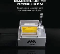 Lopup® Elektrische Sigarettenmaker - Sigarettenmakers - Sigaretten Maker Electrisch - Hulzenstopper - Sigaretten - Exclusieve NL Handleiding - Zilver -Woonwinkel 1200x1081