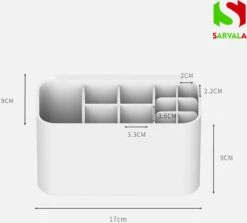 Tandenborstelhouder - Wastafelmeubel - Vrijstaand Of Wandgemonteerd - Wit -Woonwinkel 1200x1082 3