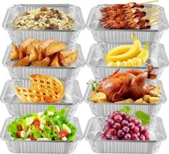 Rechthoekige Kapsalon Aluminium Bak 850cc - 100 Stuks -Woonwinkel 1200x1093 1