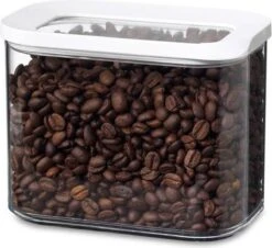 Mepal – Bewaardoos Modula 1000 Ml – Wit –– Voorraaddoos - Bewaardoos Met Deksel – Luchtdicht – Transparant - Stapelbaar -Woonwinkel 1200x1100