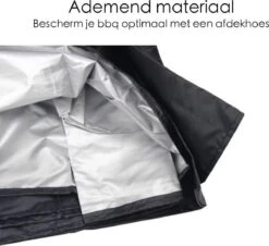 BBQ Beschermhoes - Voor Kamado - Universeel - Tot 23 Inch - Zwart -Woonwinkel 1200x1100 5